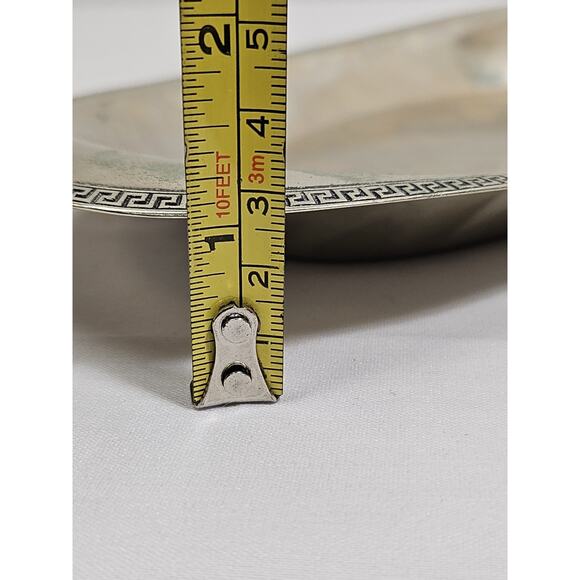 BRS Sheffield Apollo Nickel Silver Tray #3198 - Vintage Made In USA - Picture 13 of 14